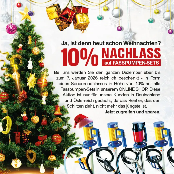 Jessberger Pumpen Weihnachten 2025