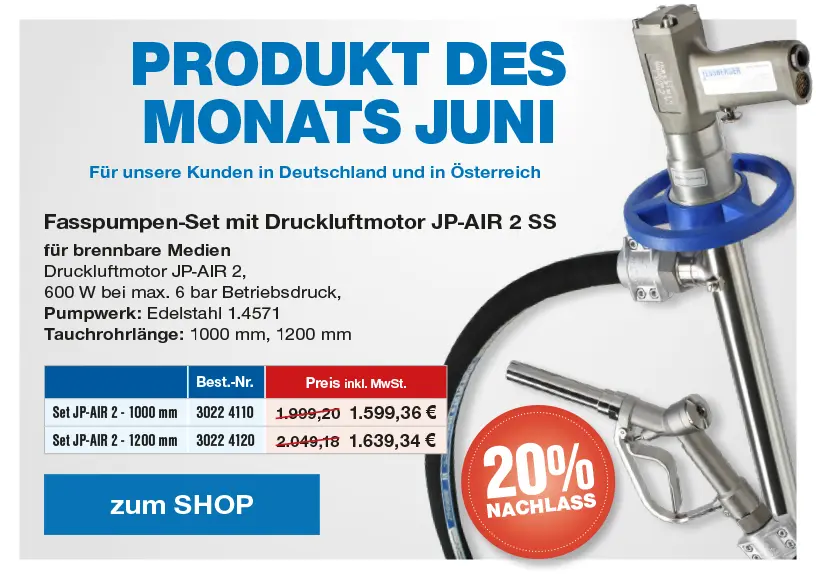 Jessberger - Produkt des monats Juni 2026